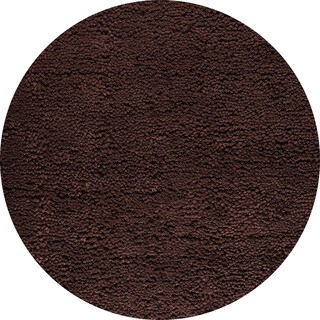 M.A. Trading Hand-woven Indo Berber Brown Rug (8'3 Round)