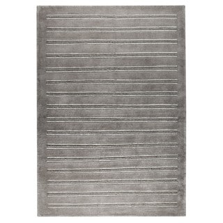 M.A.Trading Hand-Knotted Indo Chicago Grey Rug (9'x12')