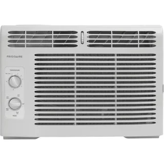 Frigidaire White FFRA0511R1 5,000 BTU 115V Window-Mounted Mini-Compact Air Conditioner with Mechanic