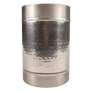 Modern Hammered Brass Champagne Ice Bucket