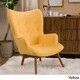 Hariata Fabric Contour Chair by Christopher Knight Home