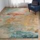 The Curated Nomad Elsie Coastal Abstract Rug (5'3 x 7'3) - Thumbnail 0