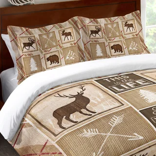Laural Home Rustic Cabin Standard Pillow Sham