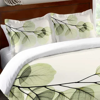 Laural Home X-Ray Leaf Standard Pillow Sham