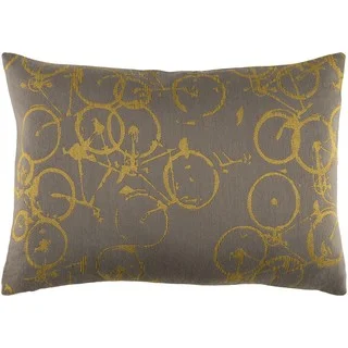 Decorative Leslie Down or Poly Filled Throw Pillow (13 x 19)