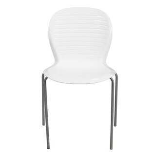 Offex Hercules Series 551-pound Capacity Ergonomic White Stack Chair