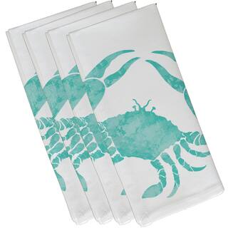 19-inch x 19 inch Crab Animal Print Napkin