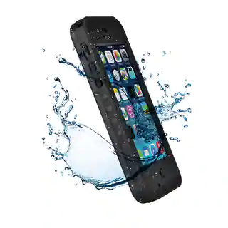VicTec Waterproof Phone Case Cover For Apple Iphone 5C Shock-Absorbing Pumber Dirtproof - Black