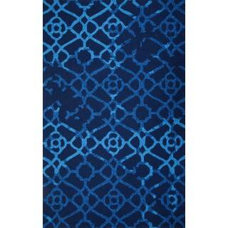 M.A.Trading Hand-tufted Chinese Heritage Blue Rug (9' x 12')