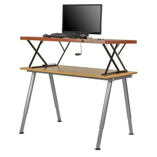 Halter Manual Adjustable Height Sit / Stand Tabletop Desk