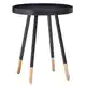 Marcella Paint-dipped Round Spindle Tray-top Side Table iNSPIRE Q Modern - Thumbnail 8