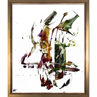 Kris Haas 'Abstract EXP Series 10180110709' Framed Fine Art Print
