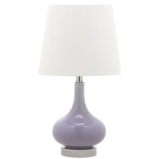 Safavieh Kids Lighting 17.5-inch Amy Purple Mini Table Lamp