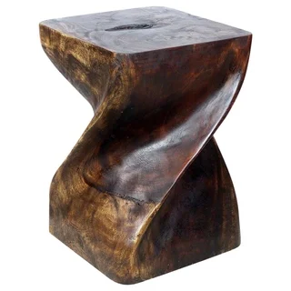 Big Twist Mocha Oil Stool (Thailand)