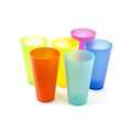 6 Pack Colorful Reusable Party Cups - Cute Picnic Drinkware