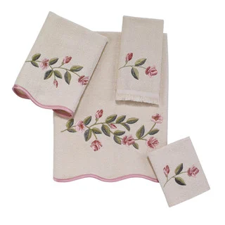 Melrose Embellished 4-piece Towel Set