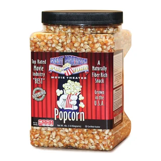 Great Northern Popcorn Premium Yellow Gourmet Popcorn 4 Pound Jug