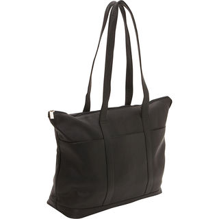 LeDonne Leather Large Pocket Tote Bag