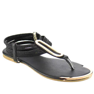Beston Fb43 Women's T-strap Flat Sandals