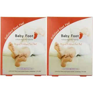 Baby Foot Lavender Easy Pack 1.2-ounce Exfoliant Foot Peel (Pack of 2)