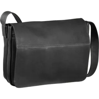 LeDonne Leather Full Flap 15-inch Laptop Messenger Bag