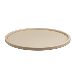 Contempo 14-inch Round Serving Tray with .5-inch Rim