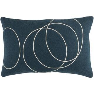 Decorative Liana Down/Polyester Filled Throw Pillow (13 x 19)