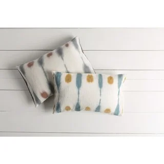Decorative Hazebrouck Down/Polyester Filled Throw Pillow (22 X 14)