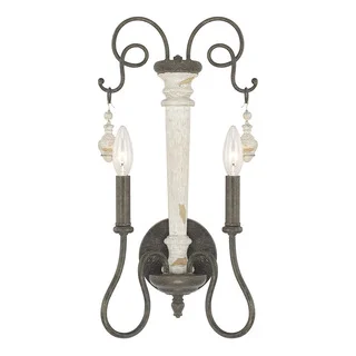 Capital Lighting Vineyard Collection 2-light French Country Wall Sconce
