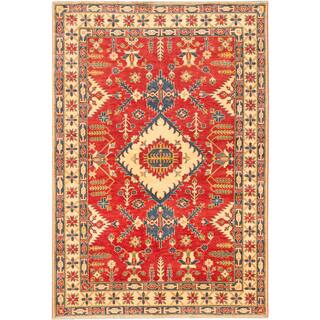 Ecarpetgallery Hand-knotted Finest Gazni Red Wool Rug (6'11 x 10'2)