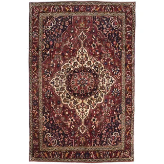 Ecarpetgallery Hand-knotted Persian Bakhtiar Red Wool Rug (6'9 x 10'2)