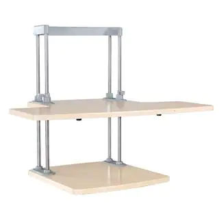 Dyconn Ergonomic Height Adjustable Sit/Stand Desk Solution