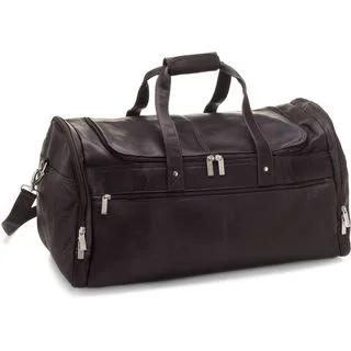 LeDonne Leather 22-inch Voyager Carry On Duffel Bag