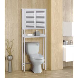 Gallerie Decor Natural Bamboo Over Toilet Space Saver