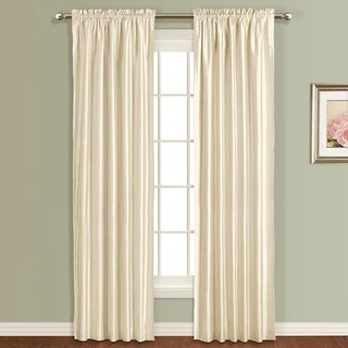 Luxury Collection Lincoln Faux Silk Lined Curtain Panel