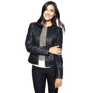 Cole Haan Signature Women's Black Quilted Jacket