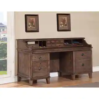 Bethany Smart Top Credenza with Pullout Work Area
