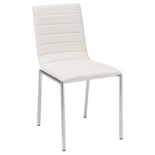 Top Quality White PU Upholstered Side Chair (Set of 4)