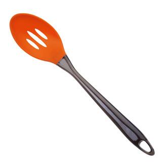Culinary Edge by Kalorik Orange Silicone Slotted Spoon