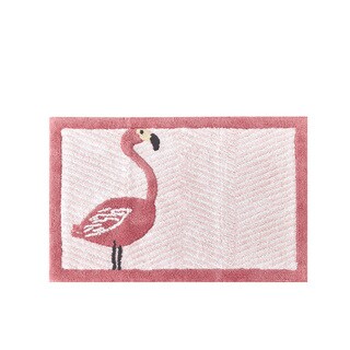 HipStyle Rosie Flamingo Cotton Tufted Rug