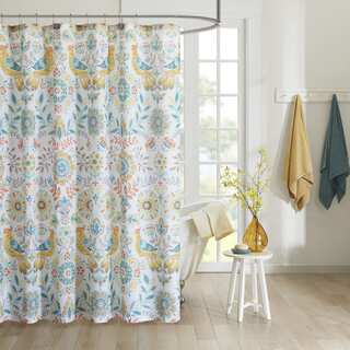 Intelligent Design Mona Printed Shower Curtain