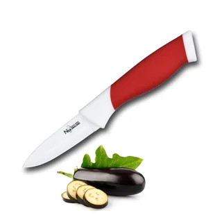 Culinary Edge by Kalorik Premium 3'' Red Ceramic Paring Knife