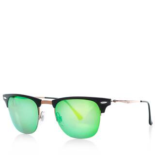 Ray-Ban RB8056 176/3R 49mm Green Mirror Lenses Black/Brown Frame Sunglasses