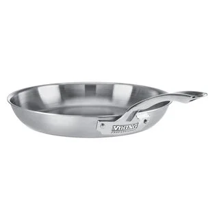 Viking Professional 5-Ply Fry Pan with Satin Finish 12-Inch Stainless Steel