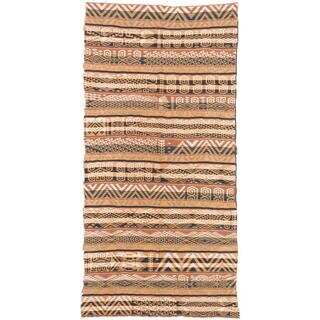 ecarpetgallery Handmade Persian Beige and Brown Wool Sumak Rug (5'7 x 11'7)