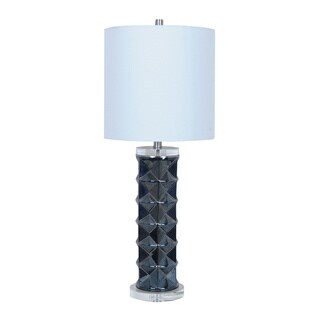 Crestview Collection 25.5-inch Off-White Table Lamp