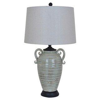 Crestview Collection 27.5-inch Turquoise Table Lamp