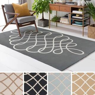 Meticulously Woven Front Polyester Rug (7'6 x 9'6)