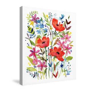 Laural Home Anne's Flowers Canvas Wall Art