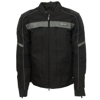 Harley-Davidson 98378-12VT Mens Waterproof FXRG Black Nylon Jacket